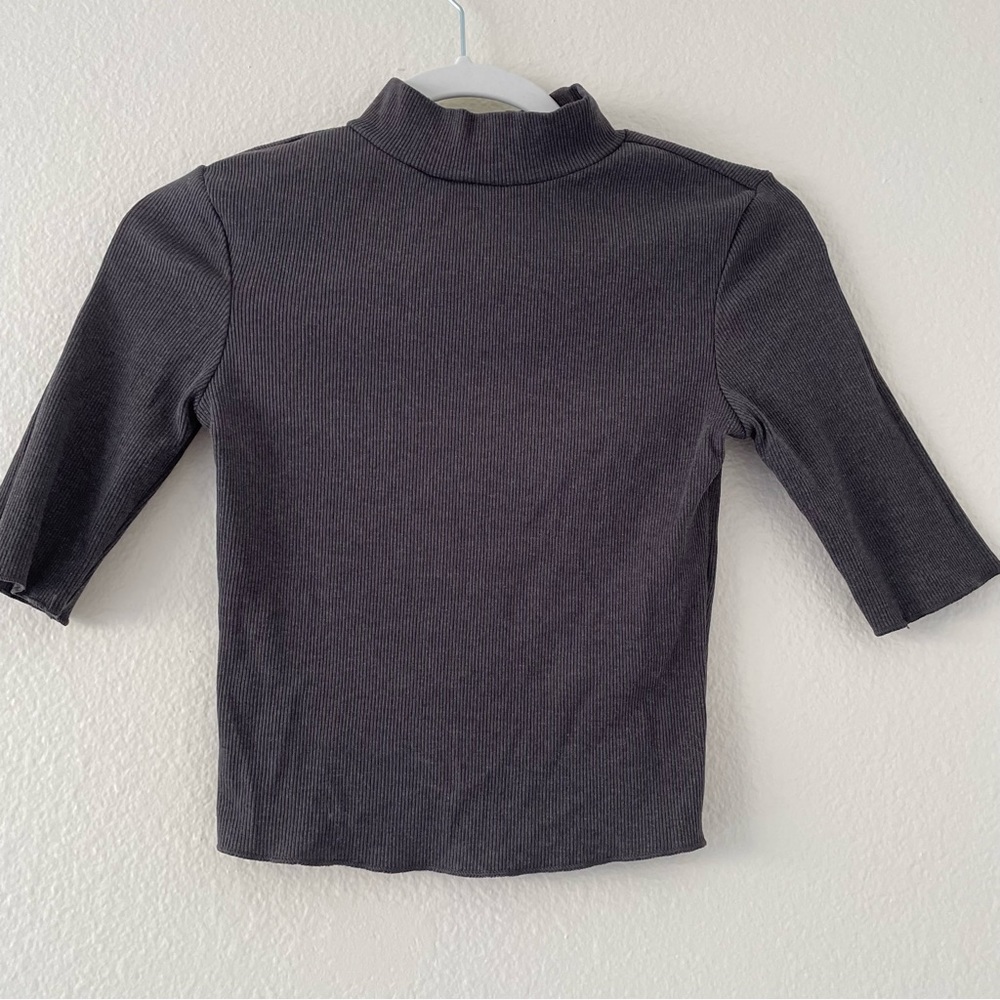 Zara fitted rib-knit jumper size XS